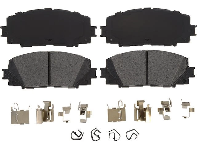 Front Brake Pad Set For 2012-2019 Toyota Prius C 2015 2013 2014 2016 FT644YG - Image 1 of 1