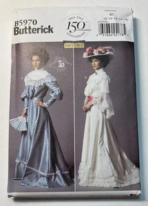 B5970 UNCUT ‘Butterick’ SEWING Pattern - ‘Edwardian / Victorian Top & Skirt’ - Picture 1 of 5
