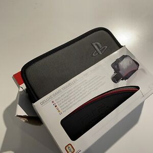NEUF NEW pochette officiel gris PSP playstation étui protection sacoche tissu
