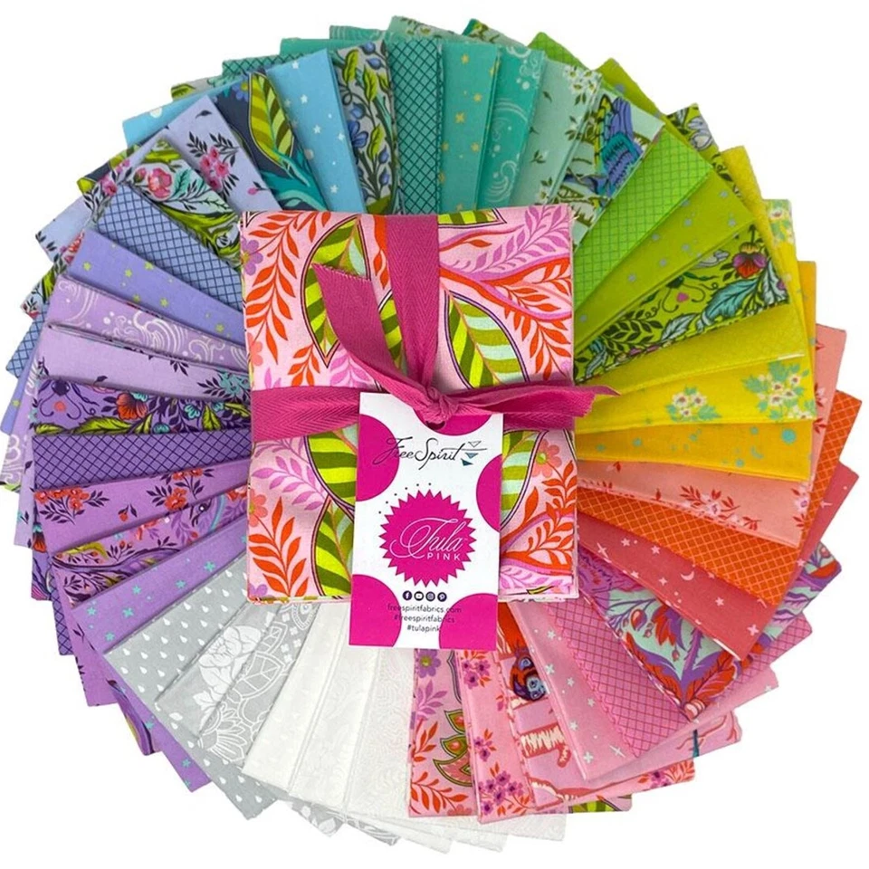 Full Moon Forest II 40 Fat Quarter Bundle by Tula Pink for Free Spirit Fabrics