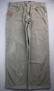 Men's Wrangler Riggs Workwear Utility Pants Green is 36x30 (Measure 36x27) - Picture 1 of 9