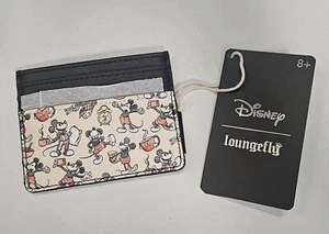 Porta carte e sacchetto Loungefly Disney Topolino. Stampa Topolino in posa all over. - Foto 1 di 4