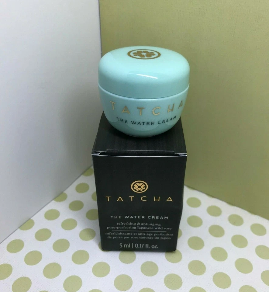 TATCHA The Water Cream (Refrescante e Antienvelhecimento)(5ml/0,17fl oz) NOVO NA CAIXA! - Imagem 1 de 4