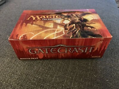 Mtg Empty Booster Box Gatecrash Display Opened - Image 1 of 4