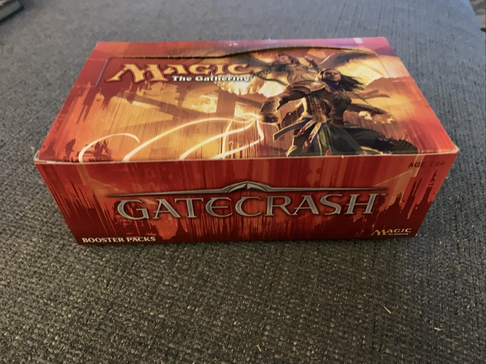 Mtg Empty Booster Box Gatecrash Display Opened - Image 1 of 4