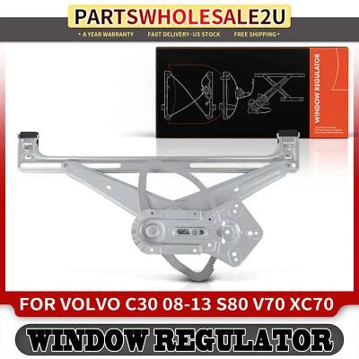 Regulador de janela de energia dianteiro direito para passageiros Volvo C30 08-13 S80 V70 XC70 - Imagem 1 de 4