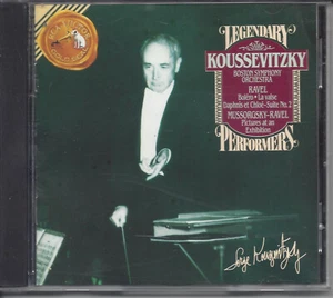 KOUSSEVITZKY Conducts Mussorgsky - Ravel -- Boston Symphony Orchestra C/D - Picture 1 of 2