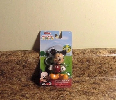 Disney Mickey Mouse Casa Club Pequeñas Luces Clip En Iluminar Figura NUEVO Foto 1 de 3