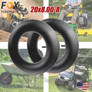 Tractor de césped 2* 20x8.00-8 20x8-8 20x10.00-8 20x10-8 tubo interior cortadora de césped - Imagen 1 de 7