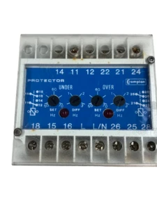 Crompton 253-PHDU PROTETTORE RELÈ VIAGGIO 5A 250V 50/60HZ 24V DC - Foto 1 di 3