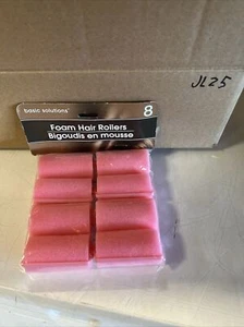 Basic Solutions Rulli per capelli in schiuma rosa da donna - Nuovi - Foto 1 di 1
