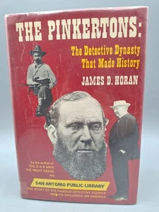 The Pinkerton: The Detective Dynasty That Made History James D Horan 1967 HC - Imagen 1 de 15