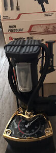 Mini Bike Pump Portable Bicycle Tyre Inflator Foot Pump Presta Valve