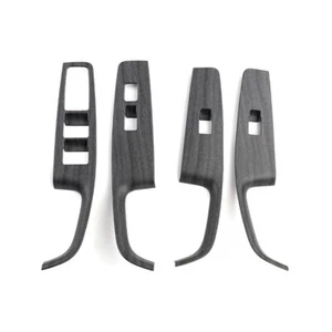For Genesis G80 2017-2020 Wood Grain Window Lift Switch Button Panel Cover Trim - Picture 1 of 5