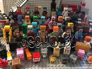 LEGO Minecraft Minifigures - Steve, Alex, Zombie, etc. - You Pick Your Minifigs - Picture 1 of 462