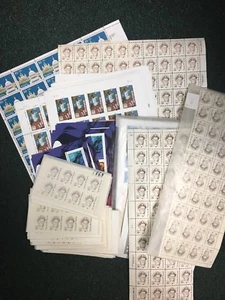 50 Cent -99 Cent Stamps $500 Mint Face Value blocks Strips Sheet Format - Picture 1 of 9