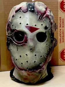 Jason Goes To Hell Voorhees Vintage 2000 Friday The 13th New Line Full Head Mask - Picture 1 of 14