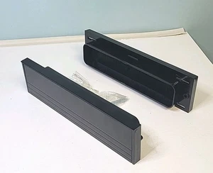 Complete 10" Door Letterbox inc Draught Excluder Brush Internal External Flap - Picture 1 of 16