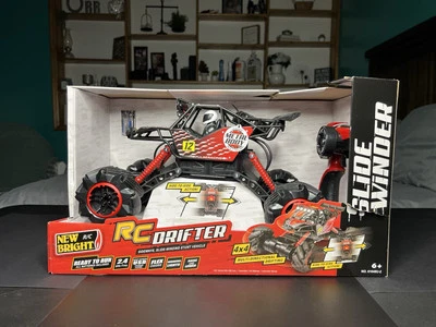 New Bright RC Drifter SLIDE WINDER 1:10 Metal Body USB Charge Toy Vehicle 4x4New - Image 1 of 4