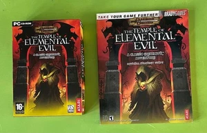 The Temple of Elemental Evil and Strategy Guide PC Game bundle NEW - Picture 1 of 4