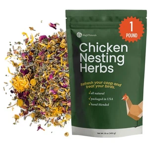 Chicken Nesting Box Herbs 1lb Coop Accessory - Picture 1 of 7