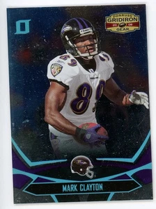 2008 Donruss Gridiron Gear Mark Clayton O Platinum #10 #9/25 Ravens - Picture 1 of 1