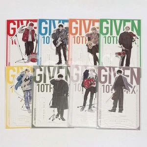 Given Exhibition 2025 Big Acrylic Stand Figura 10ª Mezcla Juego Completo de 8 - Imagen 1 de 1