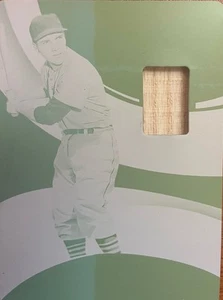 Ken Boyer 2020 Immaculate 1/1 One Of One Game Used Bat Relic Plate Cardinals - Picture 1 of 3