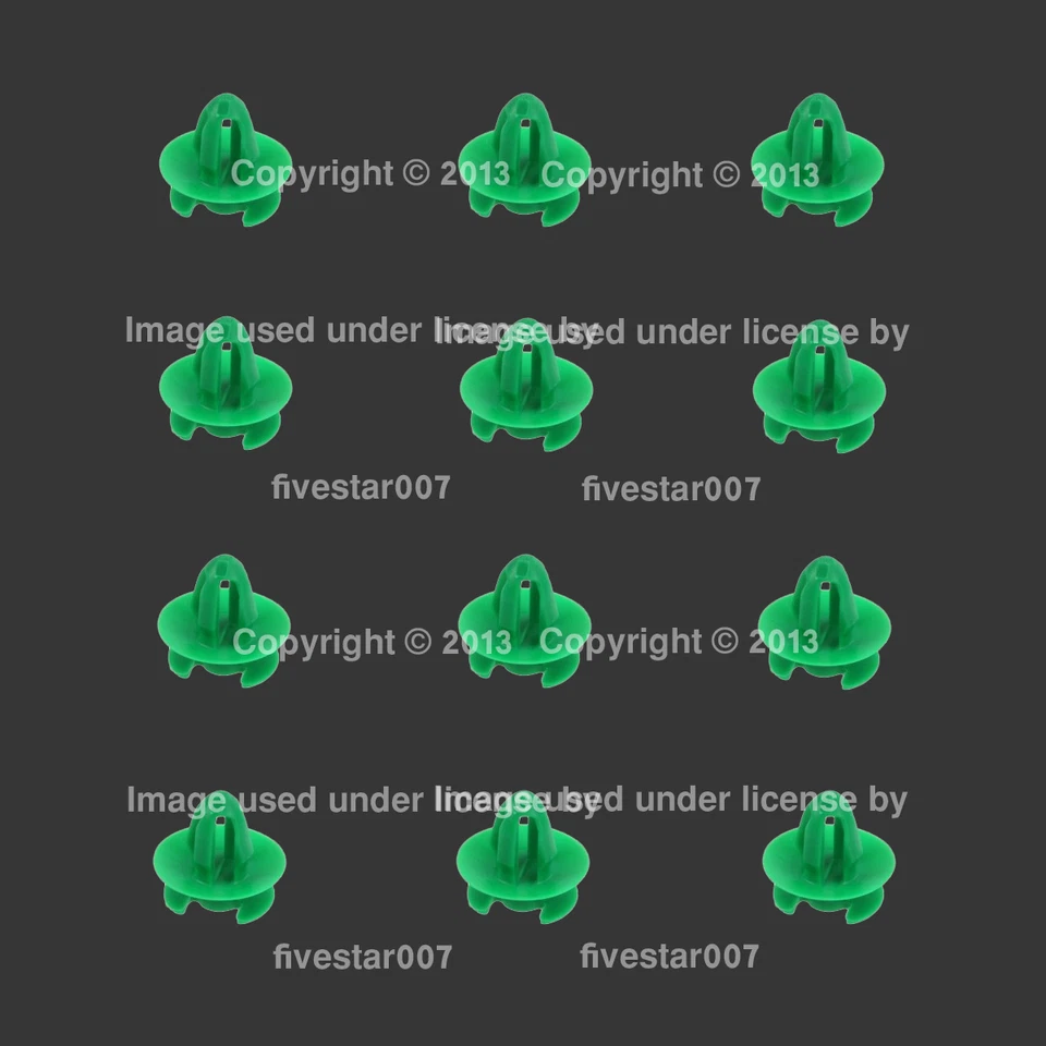 Juego de clips de moldura de panel de puerta interior x12 OEm para BMW 3 5 6 7 ¿VER MONTAJE? Foto 1 de 2