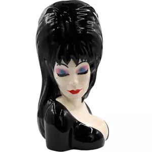 Kreepsville 666 Elvira Ceramic Flower Vase Makeup Brush Holder Goth Decor Gift - Picture 1 of 4