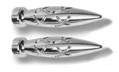 EXTENDED Billet Toe Pegs by Accutronix USA Harley Shifter Brake Forward Controls - Image 1 of 4