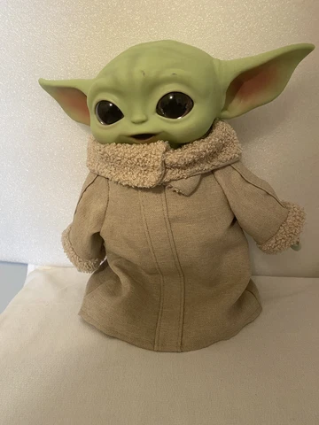 Star Wars Mandalorian The Child Grogu Baby Yoda 12" Plush Hard Head Toy 2021 Cover