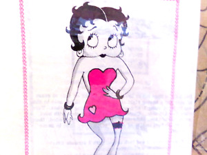 Vintage Betty Boop Halloween Costume/Sewing Pattern 1970 s New