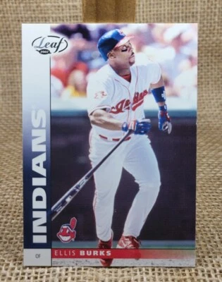 2002 Leaf Ellis Burks Baseball Card #44 Indians FREE S&H A4 - Image 1 of 2
