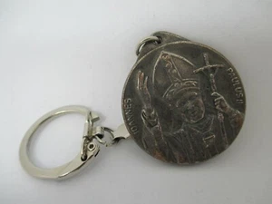 Rom Vatikan Kirchen Andenken Schlüsselanhänger Johannes Paulus II - Bild 1 von 6