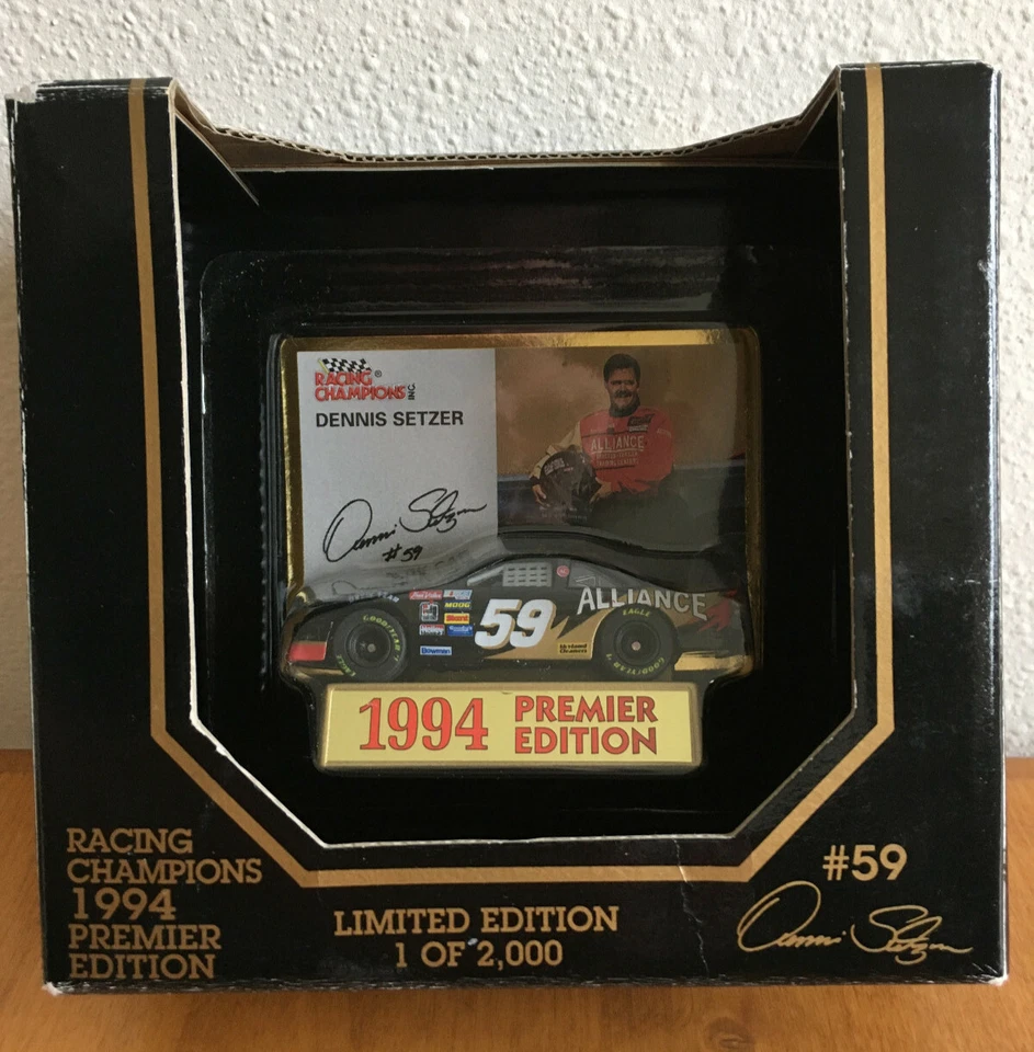 1994 Dennis Setzer #59 Alliance 1/64 Racing Champions Premier nascar diecast - Image 1 of 1