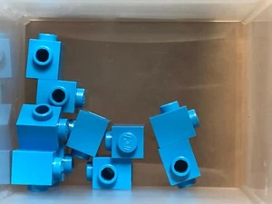 Lego Stck.-Dunkler Azurblauer Stein mit Noppen auf 1 Seite-Nr. 87087-Stck. 10 - Bild 1 von 1