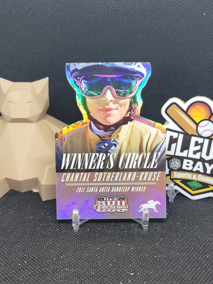 2015 AMERICANA WINNER'S CIRCLE BREEDERS CUP GOLD DIE CUT COMPLETE SET (CBR) - Image 1 of 4