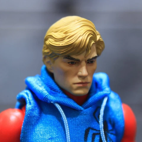 1/12 Custom Marvel Universe Ben Reilly Scarlet Spider Man Head Sculpt Cover