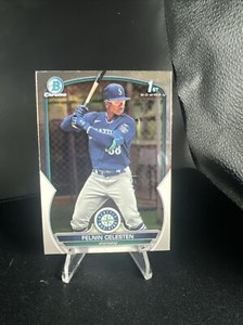 2023 Bowman Chrome Felnin Celesten 1st Bowman BCP-156 Seattle Mariners Prospect