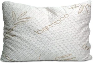 Bamboo Memory Foam Queen Size Bed Pillow Cool Hypoallergenic Luxury USA - Picture 1 of 4