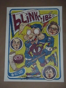 Blink 182 Denver Poster Print 7/3 2023 Signed AP 1/50 Ball Arena Hockey - Picture 1 of 5