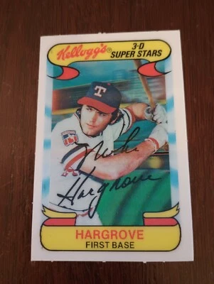 1978 Kellogg's #56 Mike Hargrove (NRMT+) - Image 1 of 2
