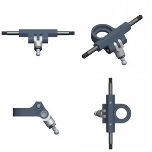 STD SKATES - DISCO ROLLER TRUCKS / PARK SKATE TRUCKS 70 mm (PACK 4) - Picture 1 of 6