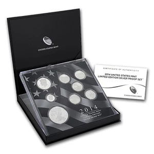 2014 Limited Edition Silver Proof Set - Picture 1 of 5