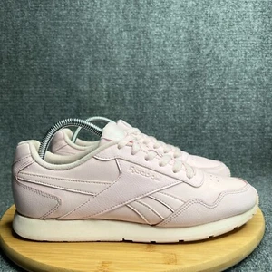 Reebok Classic Sneakers Womens 10 Pink Leather Royal Glide Comfort Tennis Shoes - Picture 1 of 12