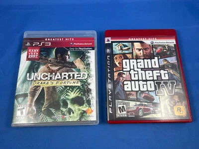 Grand Theft Auto IV GTA 4 ~ Uncharted Drakes Fortune PlayStation PS3 Resurfaced - Image 1 of 4