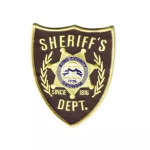 The Walking Dead Rick's King County Sheriff's Dept. Embroidered Patch NEW UNUSED - Picture 1 of 1