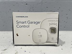 myQ Chamberlain Smart Garage Control - Wireless Garage Hub and Sensor with Wifi