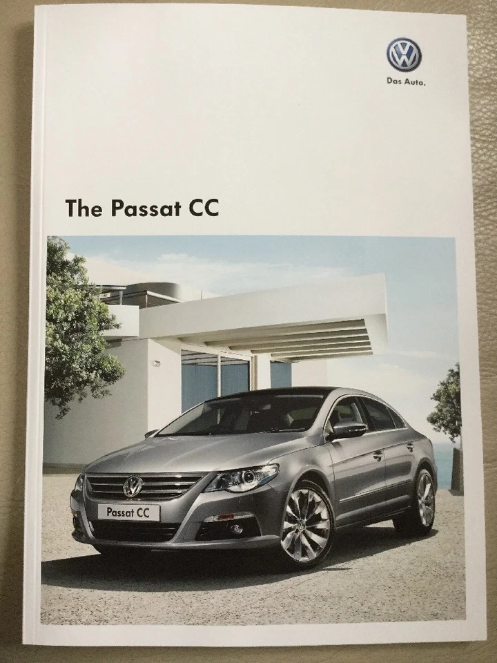 Volkswagen VW Passatt CC Car Brochure - June 2009 - Image 1 of 1